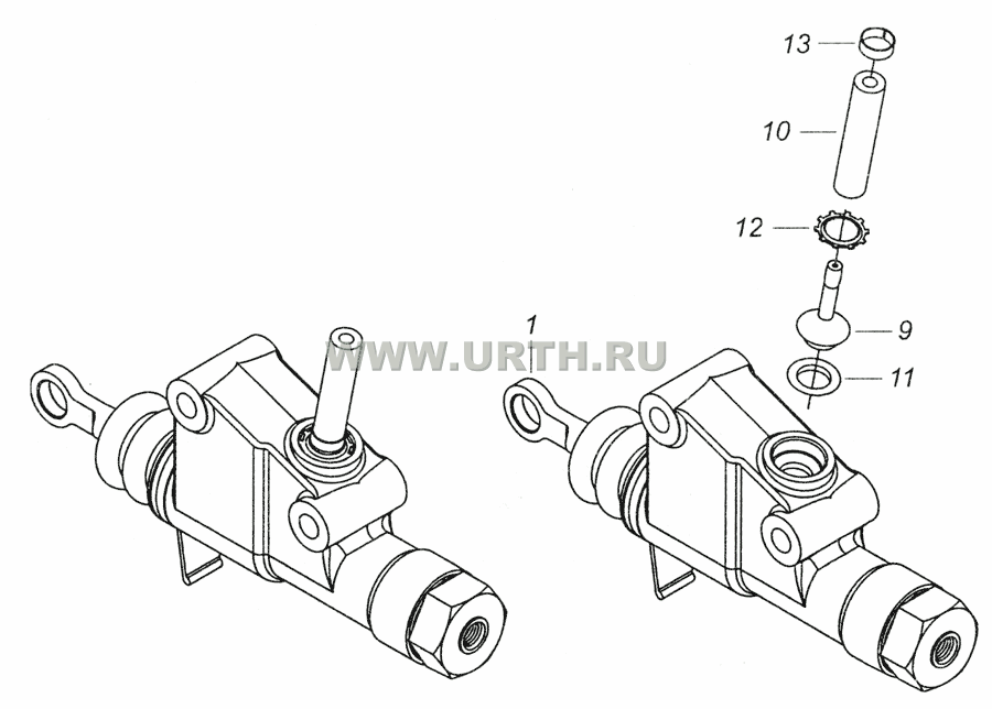 5320-1602510-10 Главный цилиндр управления сцеплением